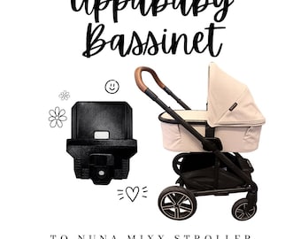 Adattatore per navicella UPPAbaby per passeggino Nuna Mixx - DESIGN 2026 RINFORZATO