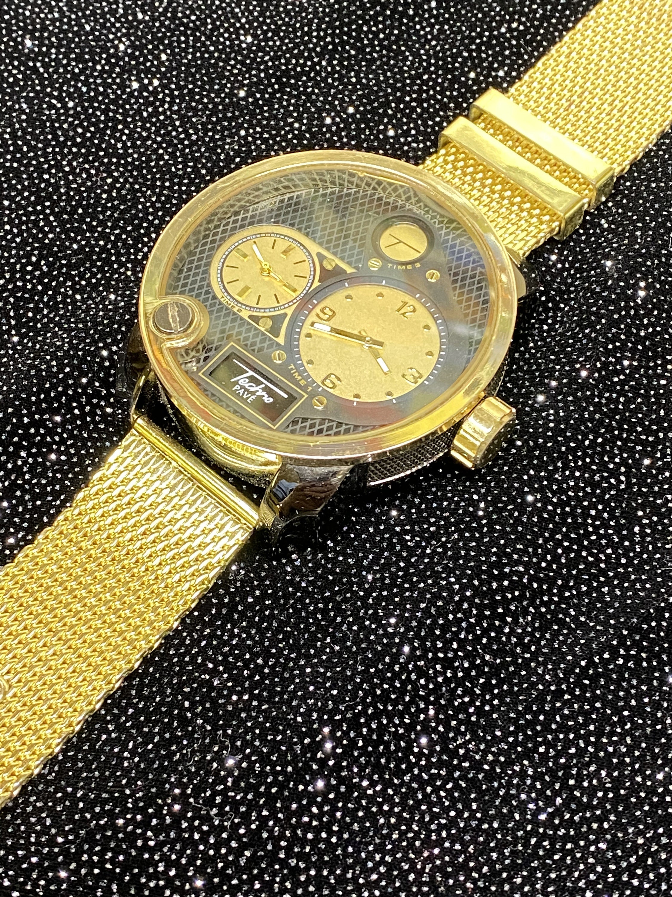 techno pave watch instructions