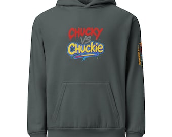 Chucky vs Chuckie Graphic Hoodie | Mashup Art Streetwear