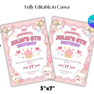 kawaii birthday invitation, pink birthday invite, editable kawaii invite, cute birthday template, canva birthday invitation, pink kawaii party, printable birthday invite, digital invitation template, cute pink invite, kawaii party invitation, editable party invite, instant download invite, girly birthday invitationkawaii birthday, pink birthday invite, kawaii invitation, editable invite, cute birthday card, canva invitation, printable invite, girly birthday, pastel birthday, instant download