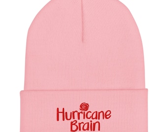Hurricane Brain Cuffed Beanie – 100% Turbo Acrylic Skater Hat