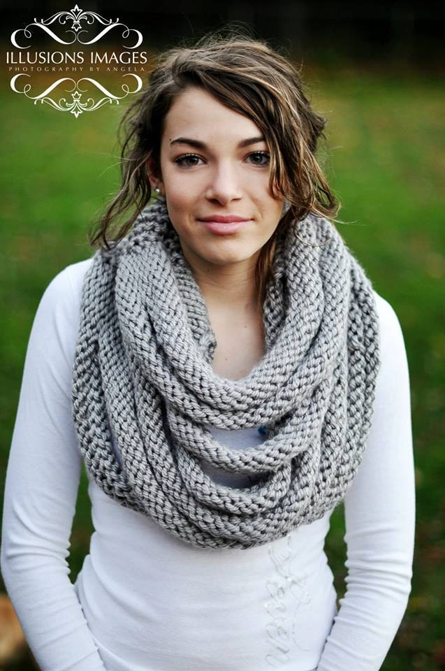 PDF Knitting Pattern Rope Cowl Child Teen Adult Ages 5 to - Etsy