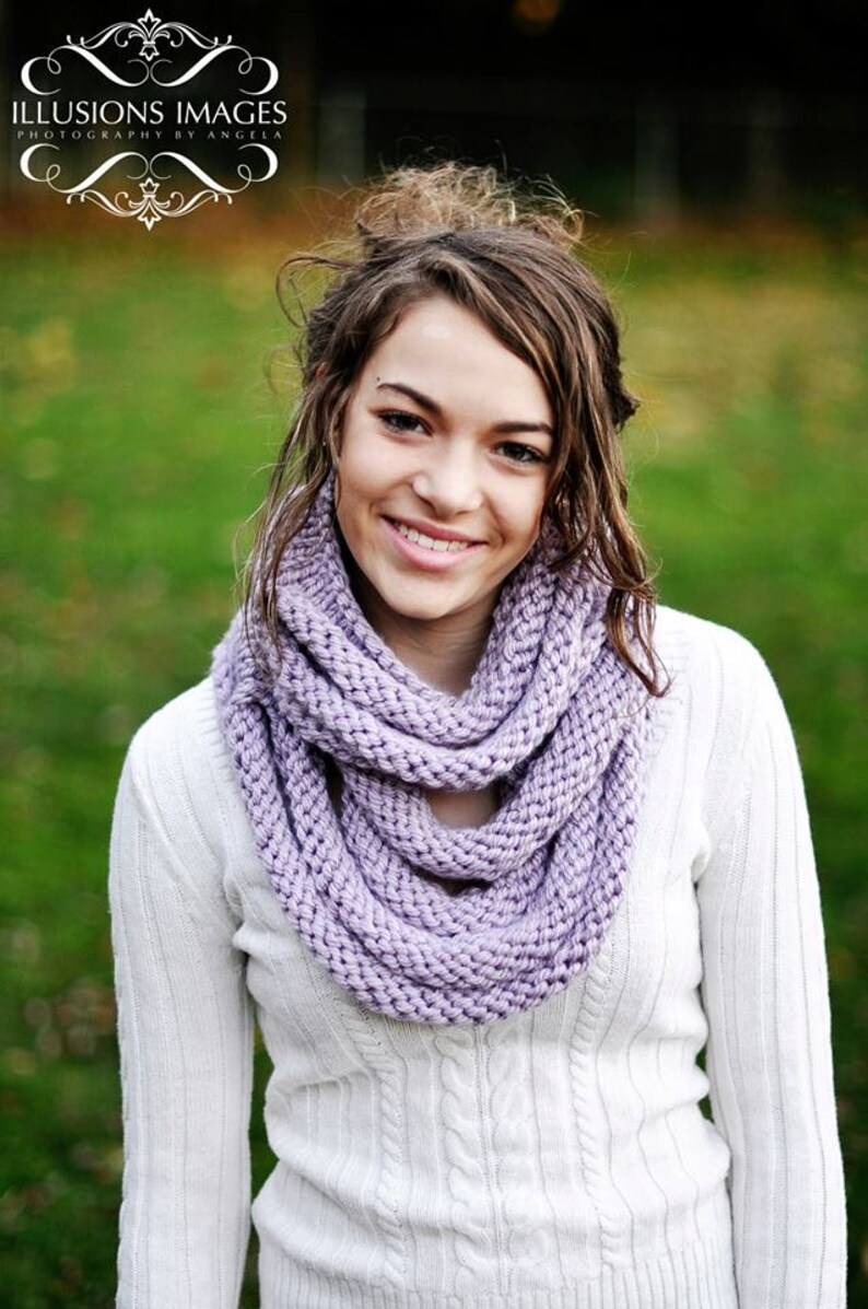 PDF Knitting Pattern Rope Cowl Child, Teen, Adult, ages 5 to adult INSTANT DOWNLOAD image 1