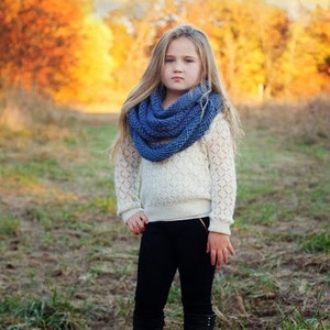PDF Knitting Pattern Rope Cowl Child, Teen, Adult, ages 5 to adult INSTANT DOWNLOAD image 2
