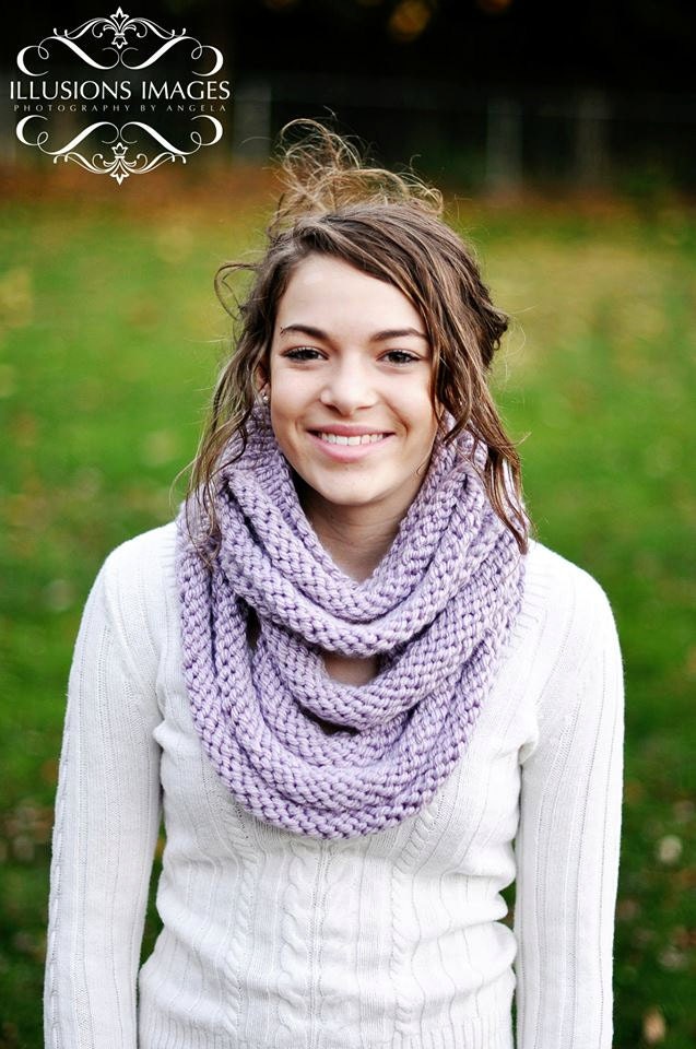PDF Knitting Pattern Rope Cowl Child Teen Adult Ages 5 to - Etsy