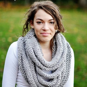 PDF Knitting Pattern Rope Cowl Child, Teen, Adult, ages 5 to adult INSTANT DOWNLOAD image 4