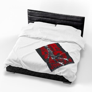 Manta de felpa de terciopelo con estampado de las zapatillas Air 23 Jordan Basketball Dunk. imagen 13