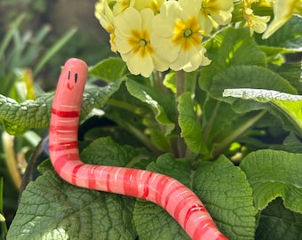 Large Ceramic Earth Worm