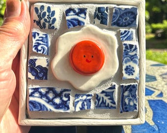 Fried Egg Mosaic
