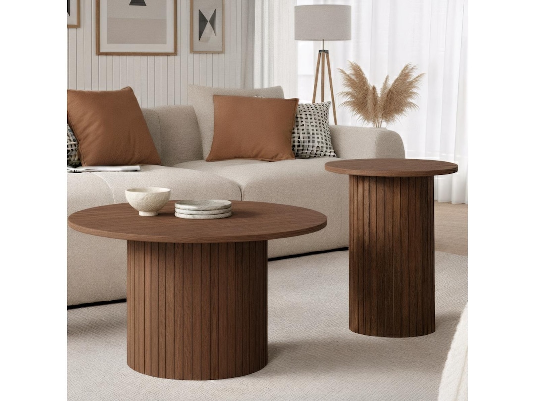 Coffee and End Table Set for Living Room - Etsy