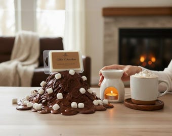 Hot Chocolate Soy Wax Melt | Handmade | Aromatherapy | Gift for Mom | Housewarming gift