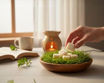 Fresh cut Grass Soy Wax Melt | Gift for Him | Aromatherapy | New Home Gift | Vegan