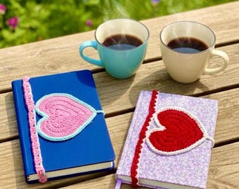 Crochet Heart  Thong Bookmark Pattern, Funny pdf  journal bookmark english video