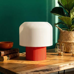 Nubo Tischlampe · Pilz-Design · Bunte Beleuchtung für Schlaf- & Wohnzimmer