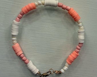 Pink Creamsicle Bracelet