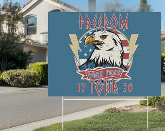 America 250 Yard Sign, 1776–2026 Patriotic Lawn Decor, Semiquincentennial Outdoor Sign, USA 250th Anniversary Yard Decoration