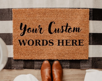 Custom Door mat, Custom Doormat, Personalized Door mat, Outdoor Door Mat, Customized Welcome Mat