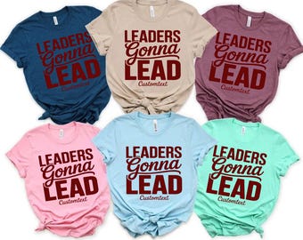 Custom Personalized Leaders Gonna Lead Photography Club Shirt Vintage Retro T-Shirt