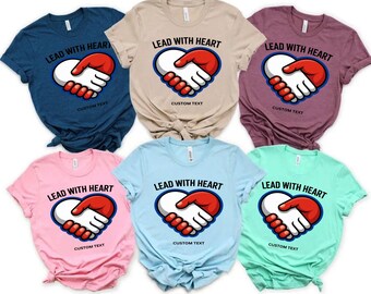 Custom Personalized Lead With Heart Photography Staff Shirt Vintage Retro T-Shirt