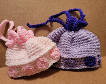 Crochet Party Hat for Baby in Two Sizes