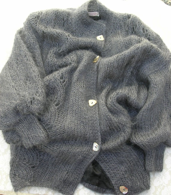UnFur Fur Coat - Hand-knit Designer Sweater Coat,… - image 4
