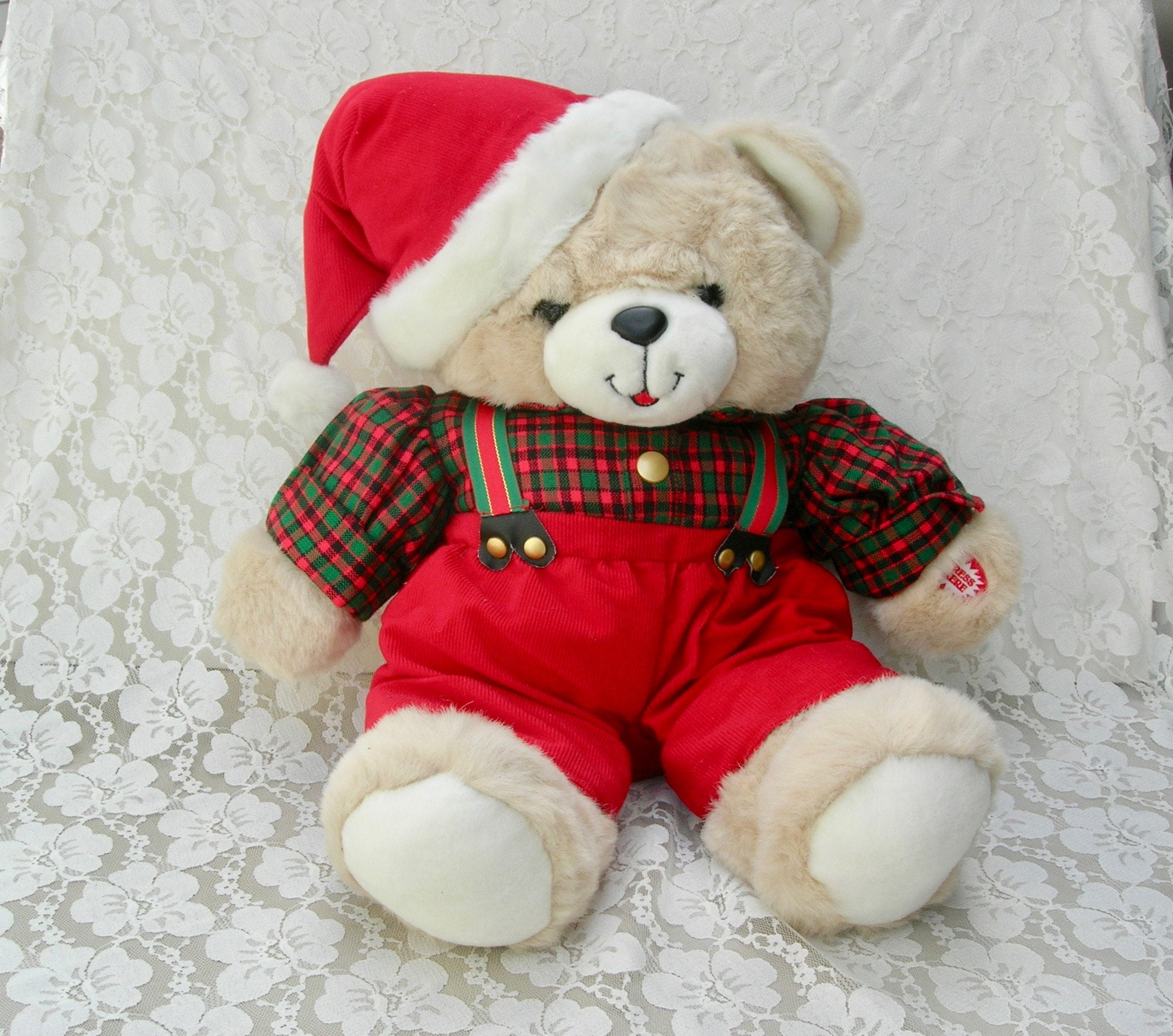 large santa teddy