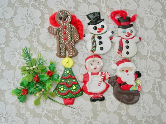 Papá Noel MuÃ±ecos De Navidad Para Colgar En El Arbol Papá Noel MuÃ±