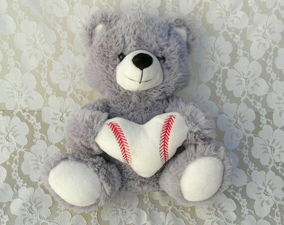 baseball teddy bear