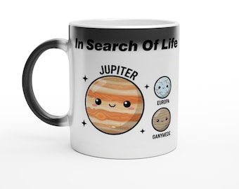 Lunas con potencial vital - Taza de café única y sensible al calor