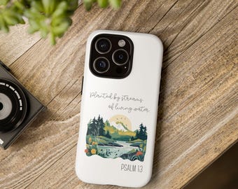 Psalm 1:3 Landscape iPhone Case | Planted by Streams of Living Water