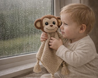 Monkey Amigurumi Crochet Pattern PDF | Cute Plush Monkey Toy | Beginner Friendly Amigurumi | Nursery Decor | DIY Stuffed Animal