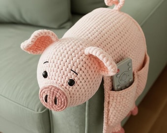 Pig Amigurumi Crochet Pattern – Beginner Friendly Plush Toy (PDF)