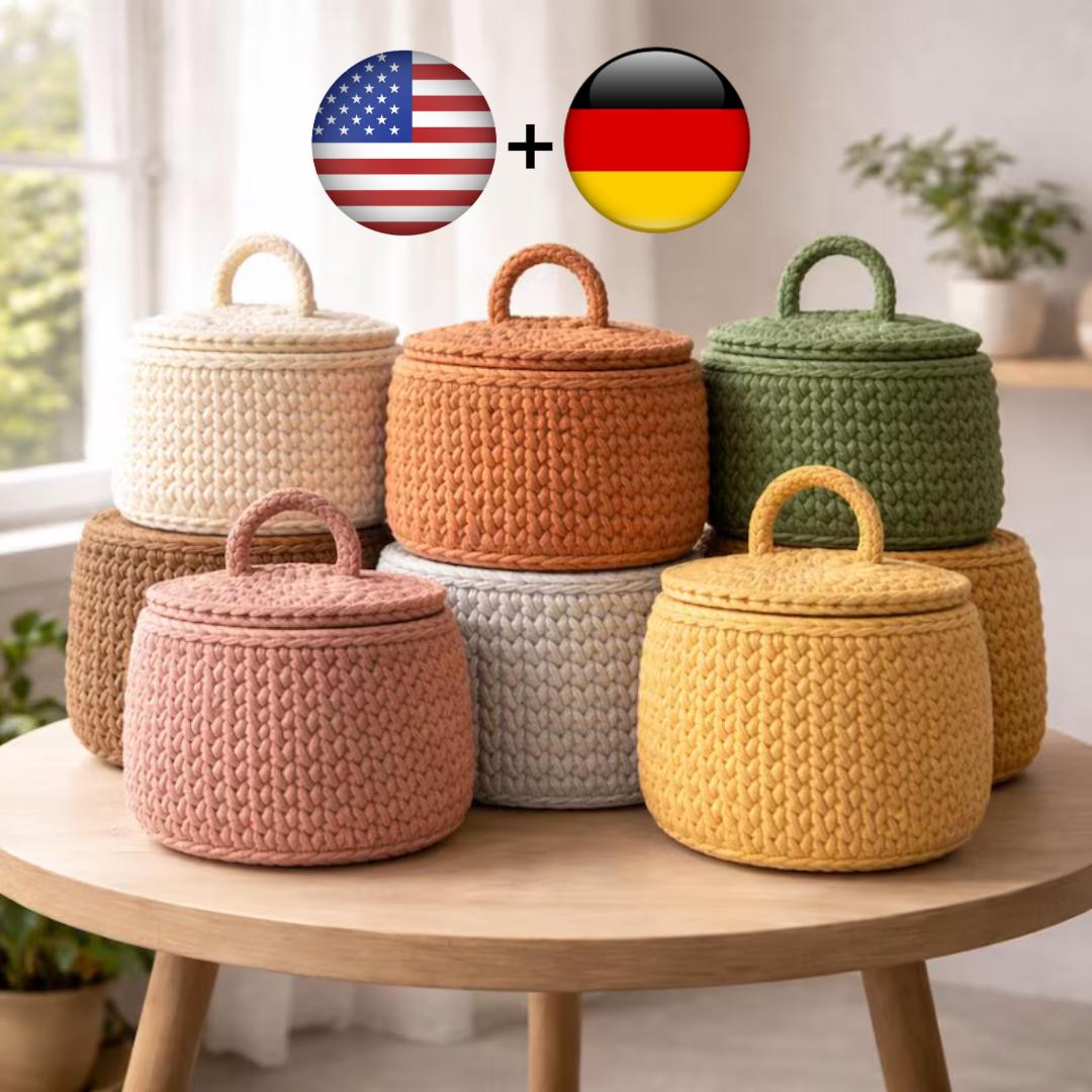 Korb mit deckel