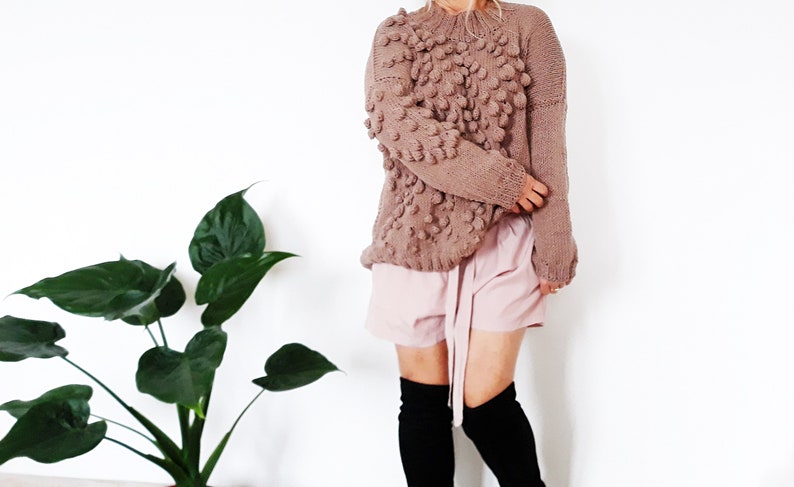 Bohemian Bubble Sweater. image 1