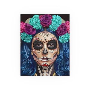 Day of the Dead Art Print: Catrina - Dia De Los Muertos Art