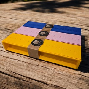 Bookbinding Cradle: Paper Alignment & Hole Spacing Tool