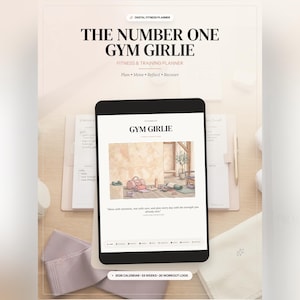 Planejador de Fitness Digital 2027, Planejador de Treinos com Hiperlinks, Planejador para Academia, Planejador de Dieta e Nutrição, Rastreador de Metas de Fitness