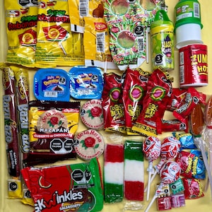 Mexican candy bag
