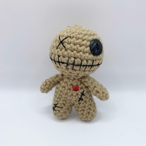 Crochet voodoo doll keychain new arrivals