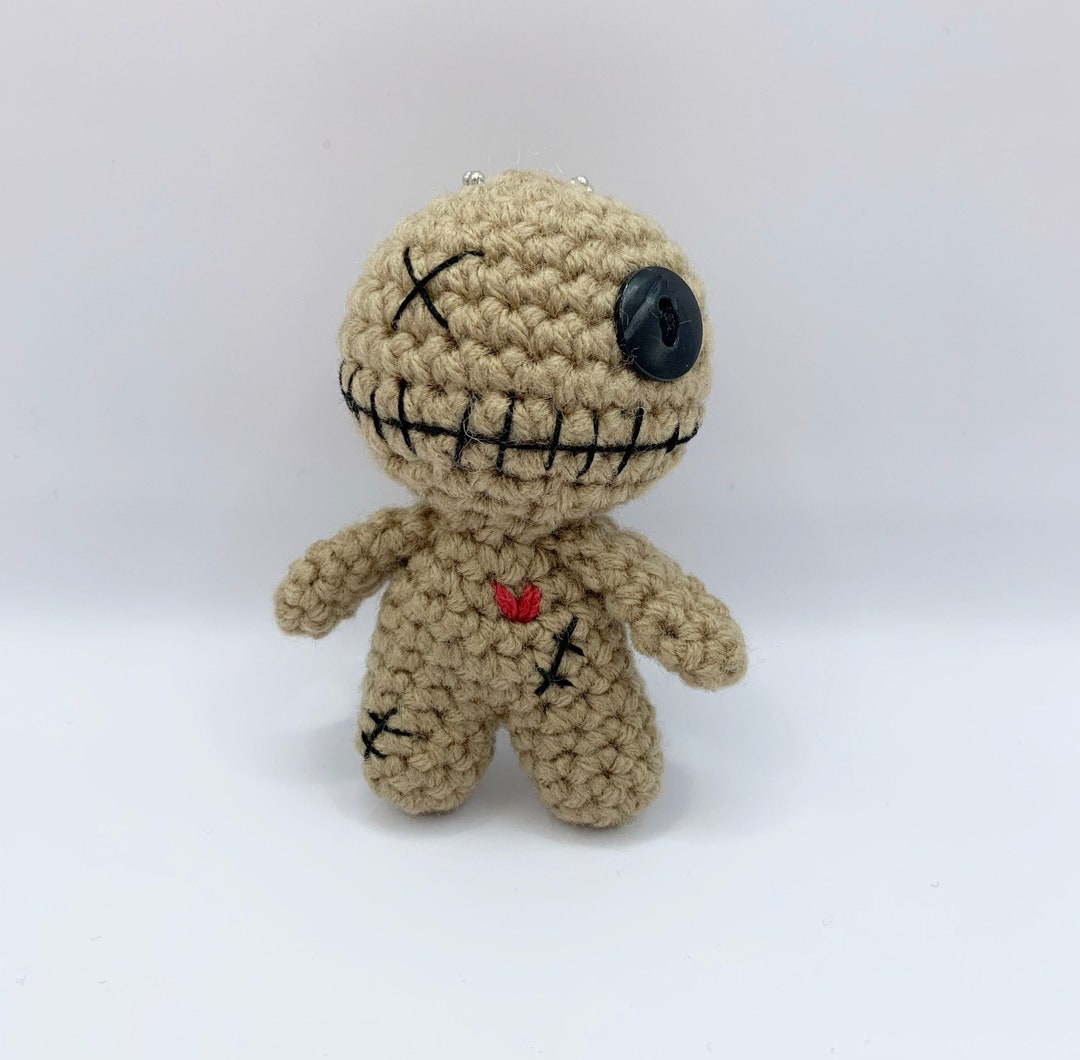 Voodoo Doll Keychain, Crochet Voodoo Dolls, Voodoo Doll Keychains