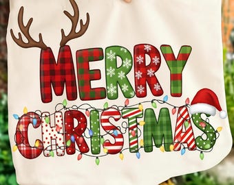 Coquette Merry Christmas PNG, Christmas Tree PNG, Retro Christmas PNG, Holiday Sublimation png, Girly Xmas Design, Digital Download