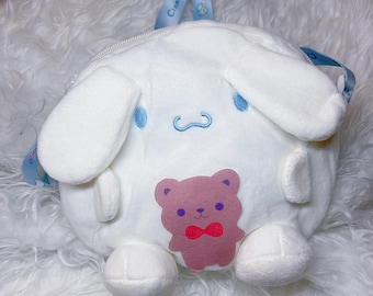 Kawaii Pompompurin Plush Crossbody Bag | Sanrio Style Purse