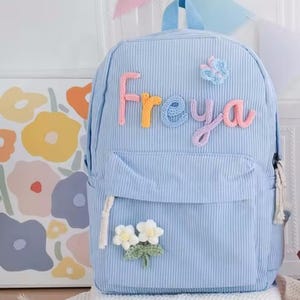 2025 Custom Bag Name&#39;s Kids Backpack, First Day of School Gift, Children&#39;s Name School Bag, Toddler Bag, Kids Backpack, Back to School Gift
