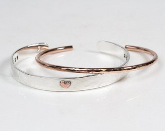 Graduation Gifts For Her / Graduation Gifts / Personalized Bracelet / Gift for Her / She Believed She Could So She Did / Heart Cuff