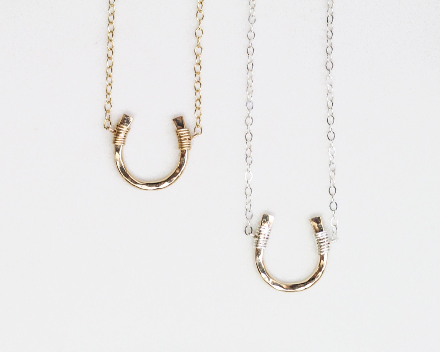 Horseshoe Jewelry / Lucky Horseshoe Necklace / Horseshoe Etsy UK