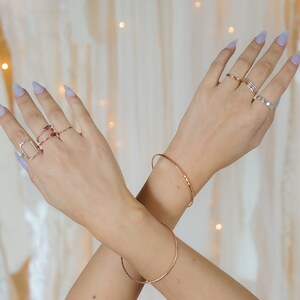 Heart Ring / Stacking Ring / Love Jewelry / Anniversary Gift / Wife ...