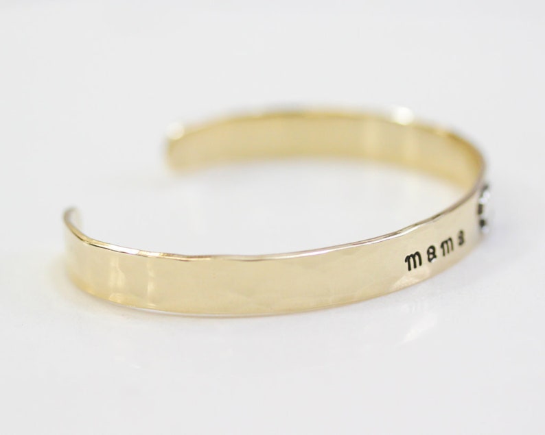Mama Bear Cuff Mama Bear Bracelet Mother/'s Day Gift Gift For Mom Mama Bear Sterling Silver Bracelet Mom Bracelet Brass Cuff