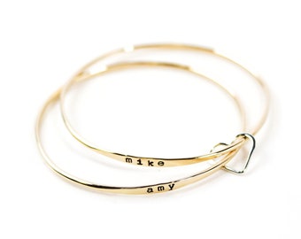 Personalized Gift for Mom / Mom Jewelry / Mothers Day Gifts / Personalized Bangles / Mom Gift / Kids Name Bangles / Name Bangles / Mother