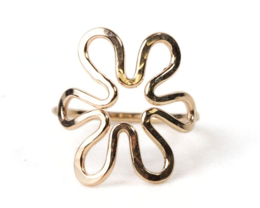 Daisy Flower Ring / Daisy Ring / Flower Ring / Daisy Jewelry / Daisy ...