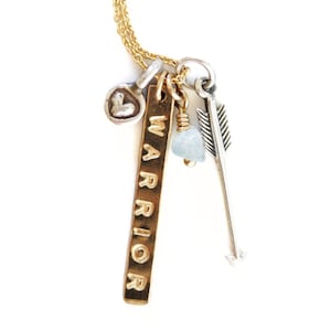 Inspirational / Graduation Gift / Empowering Jewelry / Courage / Gift for Her / Inspirational Necklace / Strength Necklace / Unique Gift